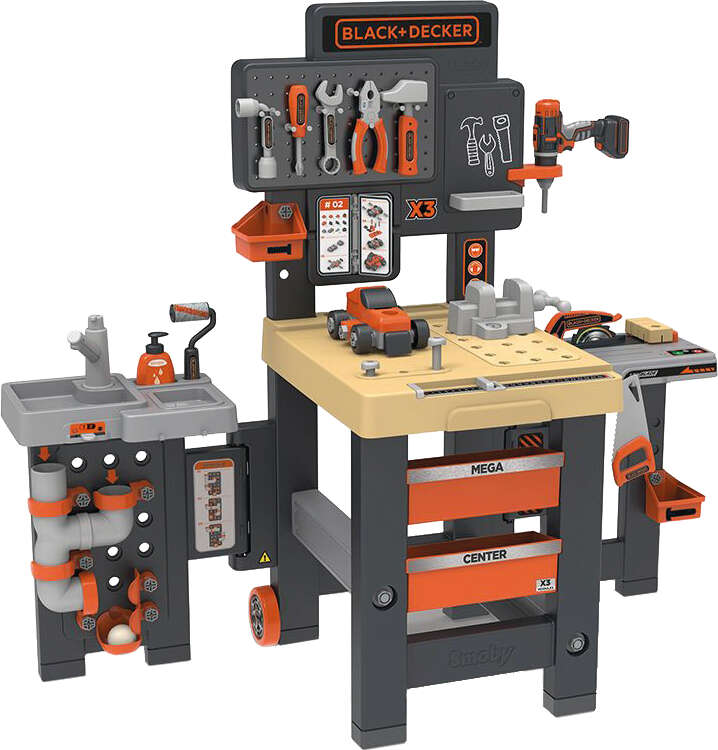 Smoby Werkbank Black + Decker Mega Center